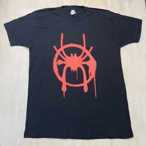 Marvel Spider-Man Across the Spider-Verse Live 2-Sided Concert Tour Shirt Mens L